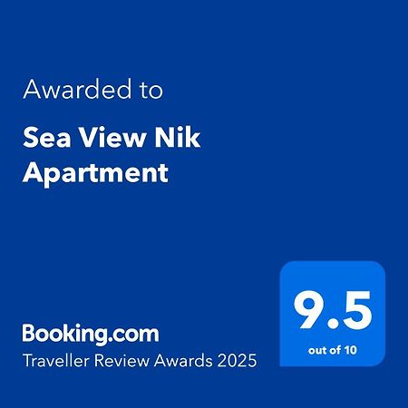 Sea View Nik Apartment Драч Екстериор снимка